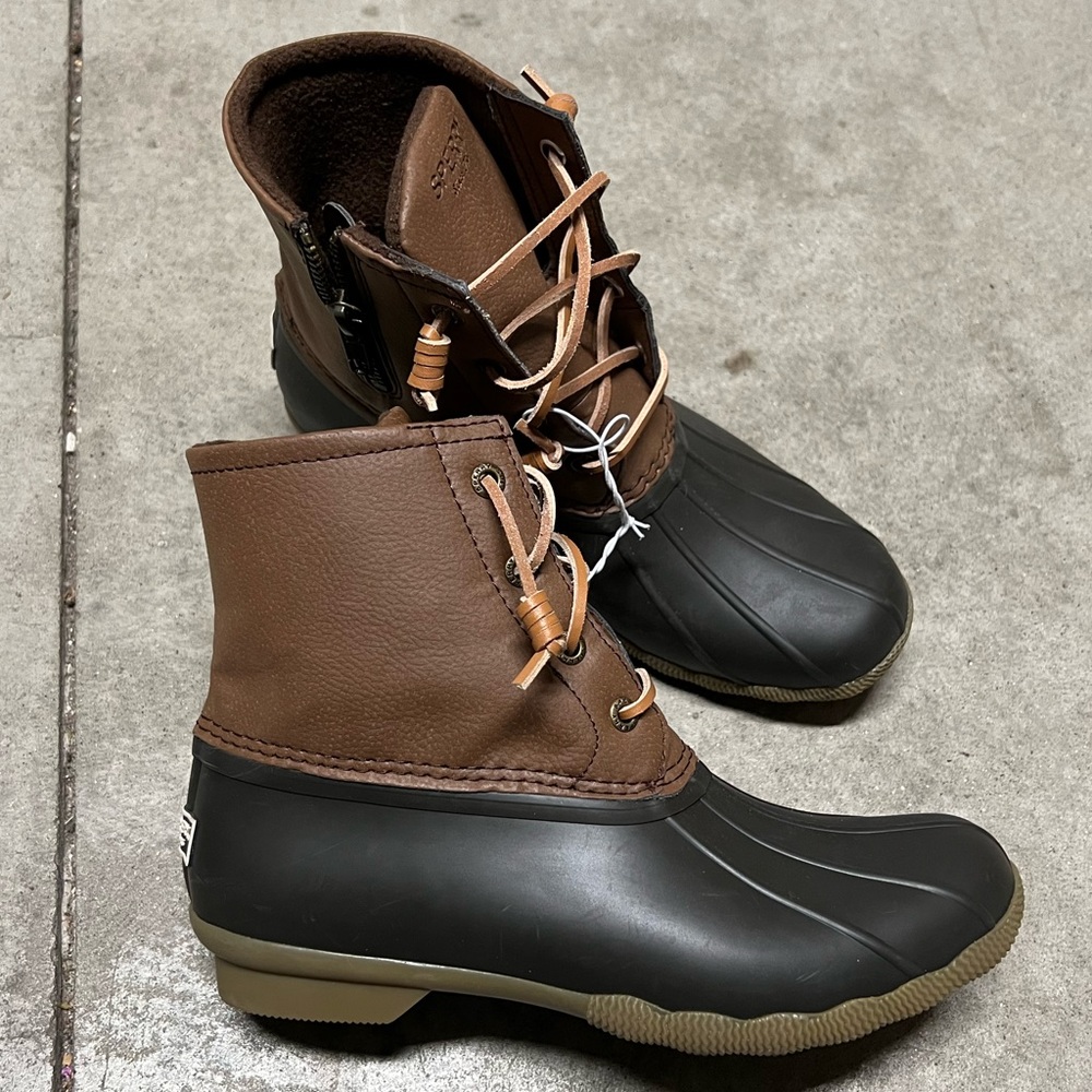 NEW Sperry Saltwater Rain Duck Boots